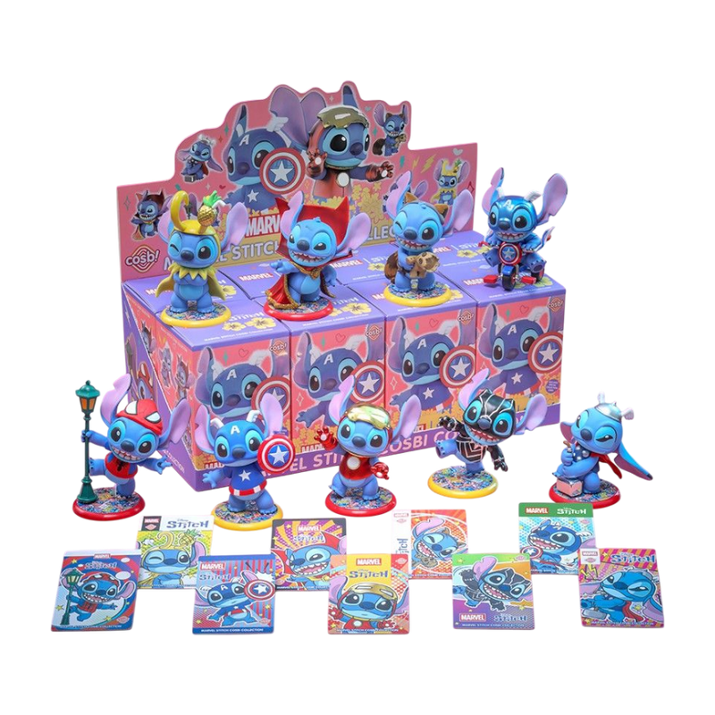 MARVEL COMICS STITCH AS MARVEL CHARACTERS COSBI COLLECTION FIG (BLIND BOX)