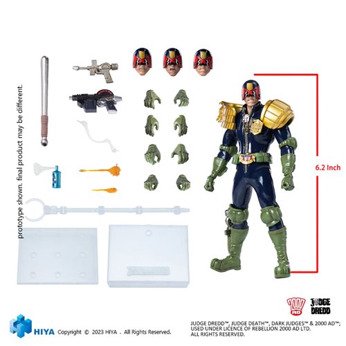 JUDGE DREDD EXQUISITE SUPER SERIES 1/12 SCALE PX AF