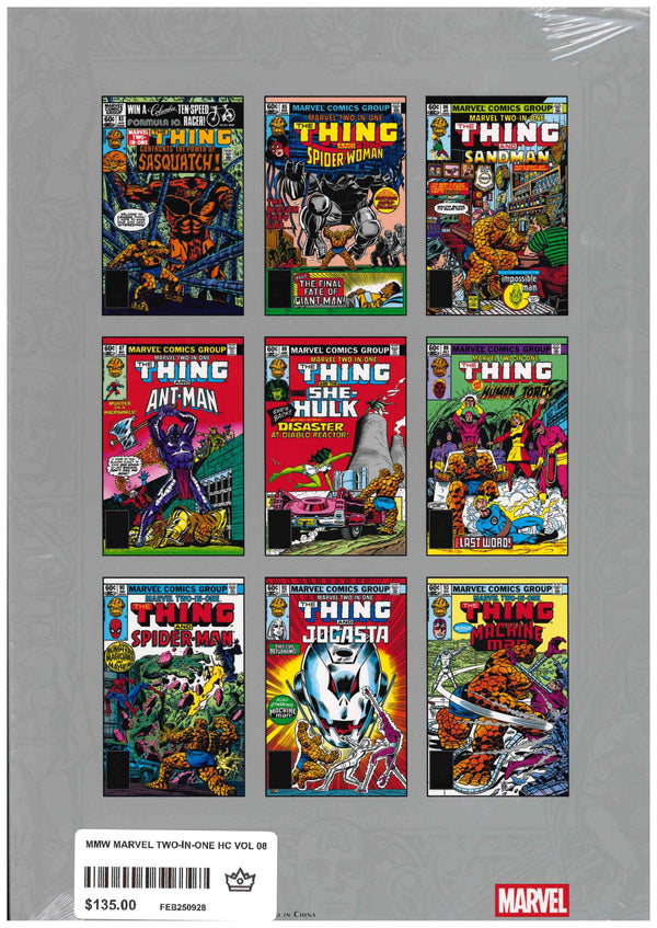 MMW MARVEL TWO-IN-ONE HC VOL 08 - DAMAGED IN TRANSIT (SEE NOTES)