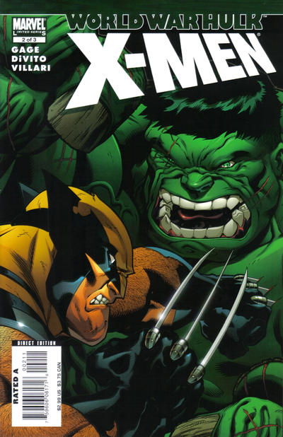 WORLD WAR HULK X-MEN (2007) - SET OF THREE