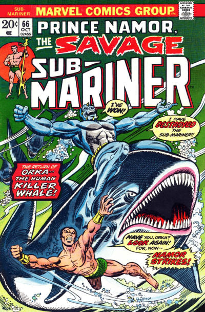 SUB-MARINER (1968) #66 (FN/VF)