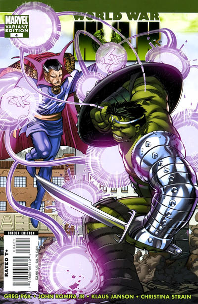 WORLD WAR HULK (2007) #4 18 COPY ROMITA JR VAR (FN-VF)