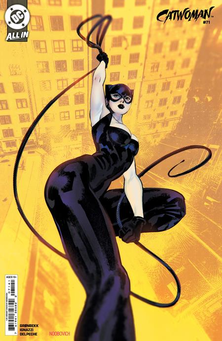 CATWOMAN (2018) #71 CVR E INC 1:25 NOOBOVICH CARD STOCK VAR