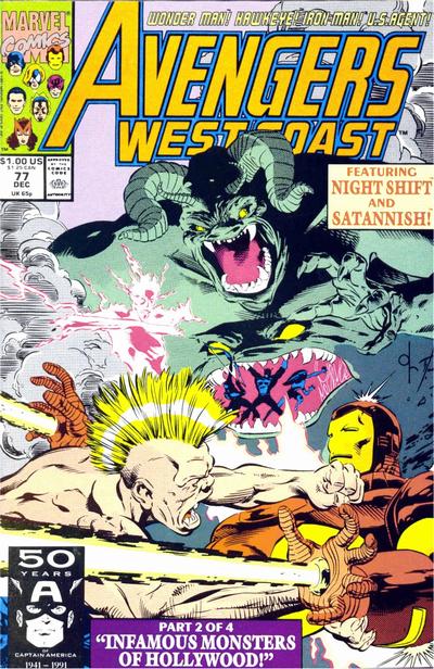 AVENGERS WEST COAST (1985) #77