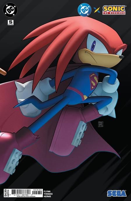 DC X SONIC THE HEDGEHOG (2025) #5 SECOND PRINTING DEEGEEMIN CONNECTING VAR