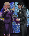 WEDNESDAY ADDAMS (NEVERMORE UNIFORM) AND ENID 2 PACK 8IN CLOTHED AF