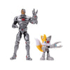 SONIC THE HEDGEHOG X DC CYBORG AND TAILS AS CYBORG 5IN AF