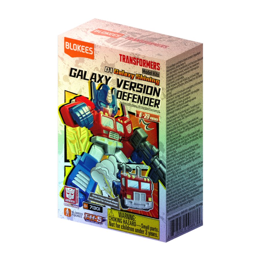 BLOKEES TRANSFORMERS DEFENDER VER 1 MINI MODEL (BLIND BOX)