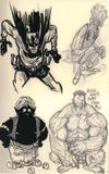 SIMONE D'ARMINI PUPAZZI SKETCHBOOK #1 (2013)