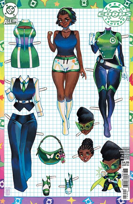 GREEN LANTERN CORPS (2025) #8 CVR B RIAN GONZALES CARD STOCK VAR (STARBREAKER SUPREMACY)