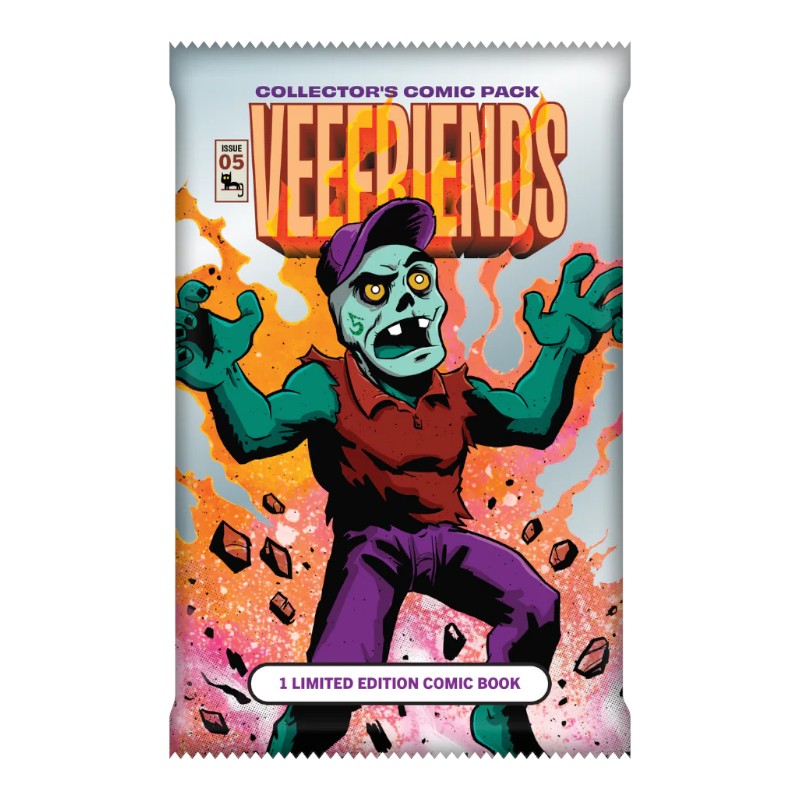 VEEFRIENDS COMIC BOOK #5 MOTIVATED MONSTER SEALED BLIND PACK