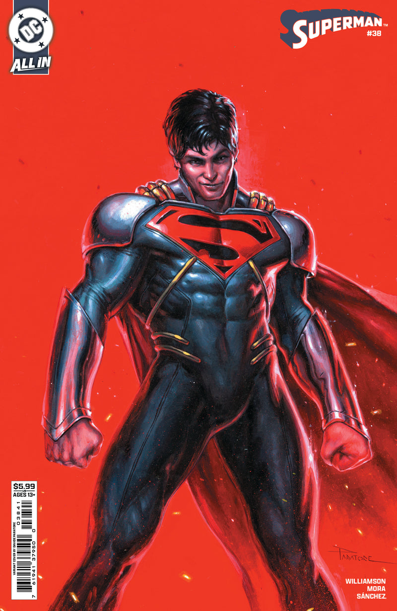 SUPERMAN (2023) #38 CVR D DAVIDE PARATORE CARD STOCK VAR (THE REIGN OF THE SUPERBOYS)