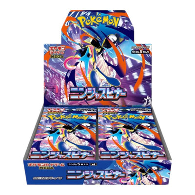 POKEMON JAPAN: MEGA M4 NINJA SPINNER BOOSTER BOX