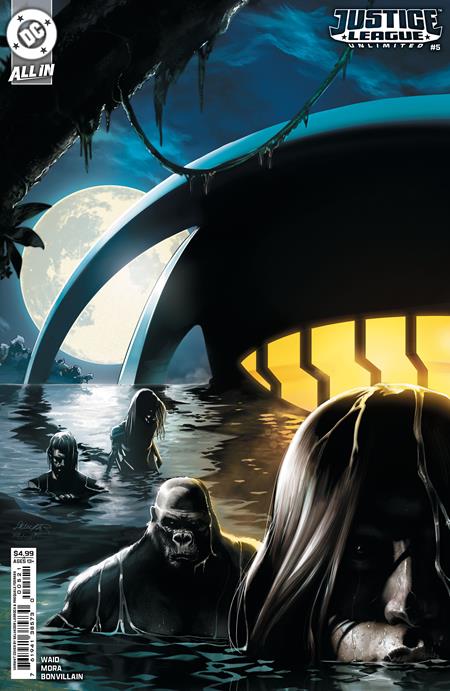 JUSTICE LEAGUE UNLIMITED (2024) #5 CVR D SALVADOR LARROCA CARD STOCK VAR