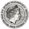 ALIEN 40TH ANNIVERSARY 2019 2oz SILVER ANTIQUED COLOURED COIN