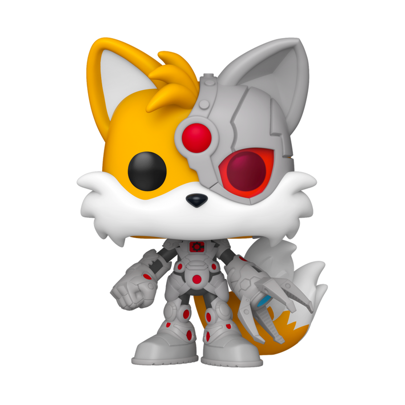 POP JUSTICE LEAGUE X SONIC THE HEDGEHOG TAILS AS CYBORG FIG