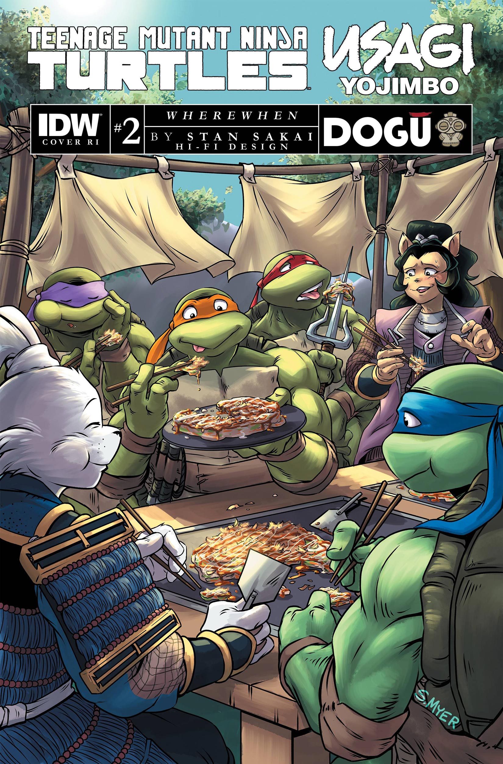 TMNT USAGI YOJIMBO WHEREWHEN (2023) - 1:10 VARIANT SET (SEE NOTES)