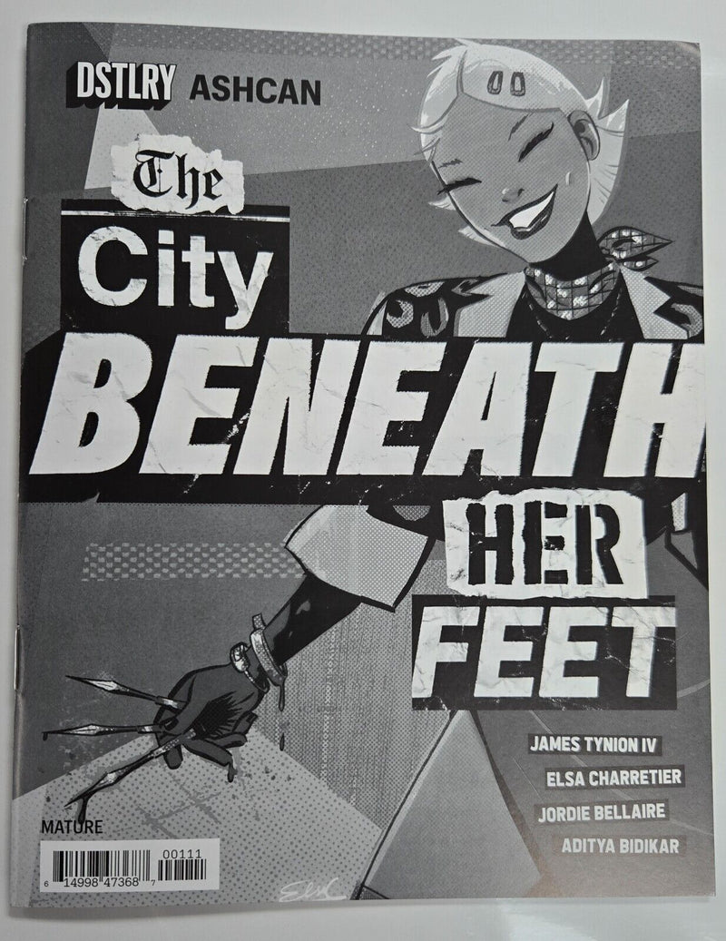 YOU WONT FEEL A THING & CITY BENEATH HER FEET PROMO ASHCAN