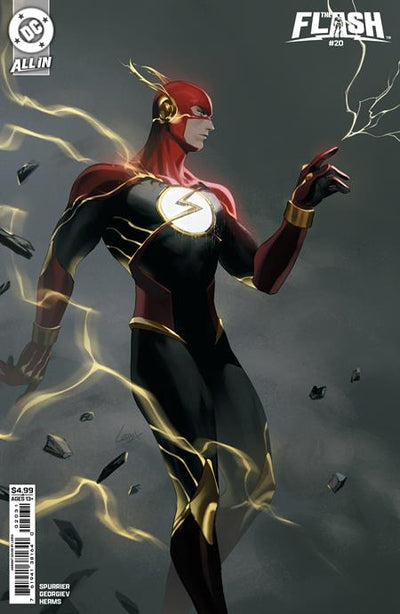 FLASH (2023) #20 CVR C LESLEY LEIRIX LI CARD STOCK VAR