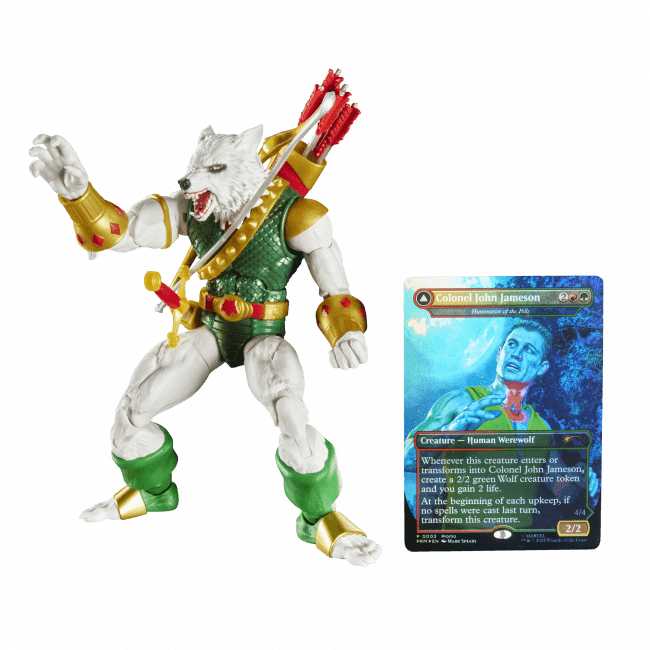 MARVEL LEGENDS SERIES X MAGIC THE GATHERING MAN WOLF AF