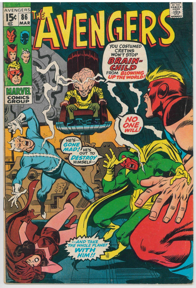 AVENGERS (1963) #86 (FN)