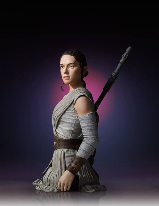 STAR WARS EPISODE VII THE FORCE AWAKENS REY 6 INCH MINI BUST