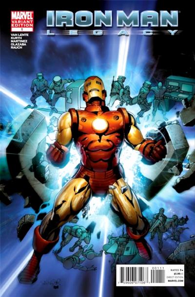 IRON MAN LEGACY #1 SALVADOR LAROCCA CVR