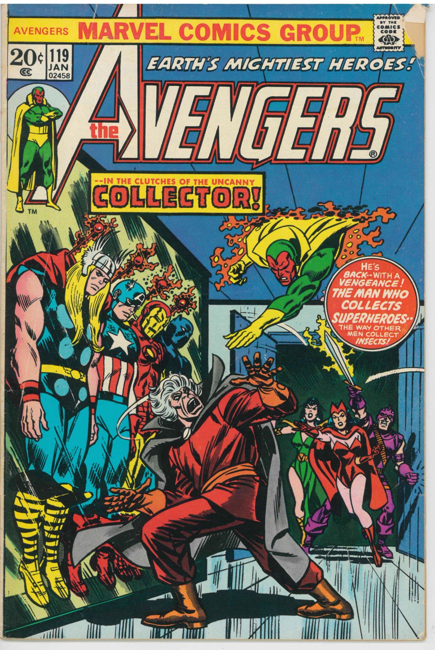 AVENGERS (1963) #119 (VG) - Kings Comics