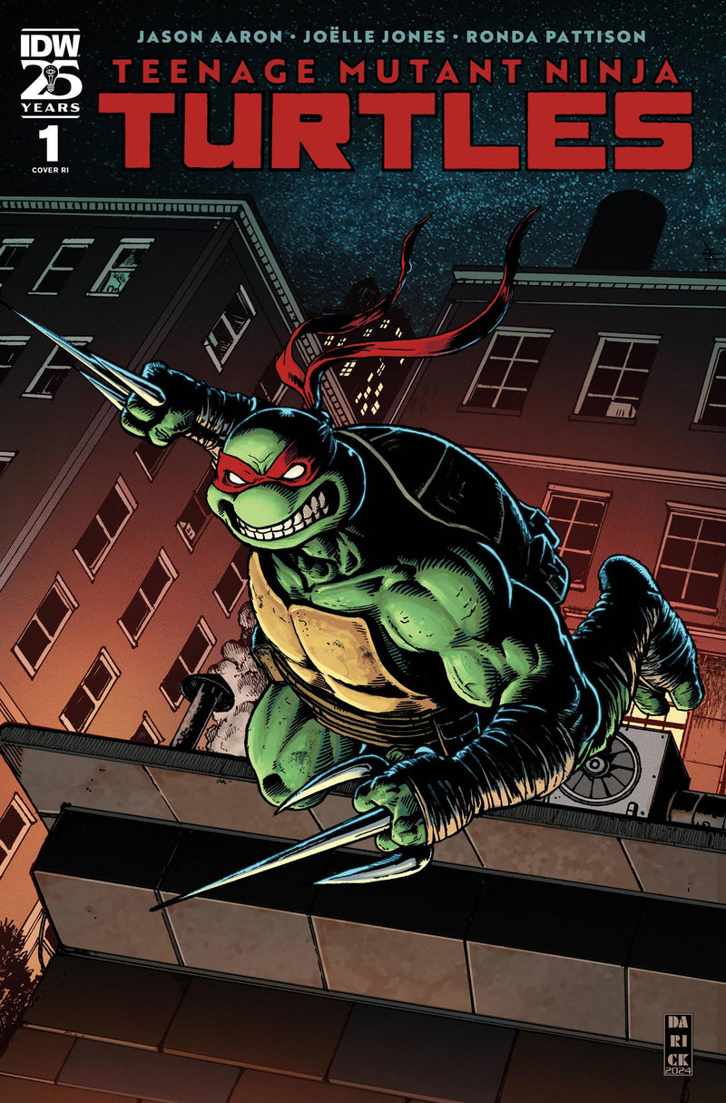 TEENAGE MUTANT NINJA TURTLES (2024) #1 CVR K 50 COPY ROBERTSON INCV VAR