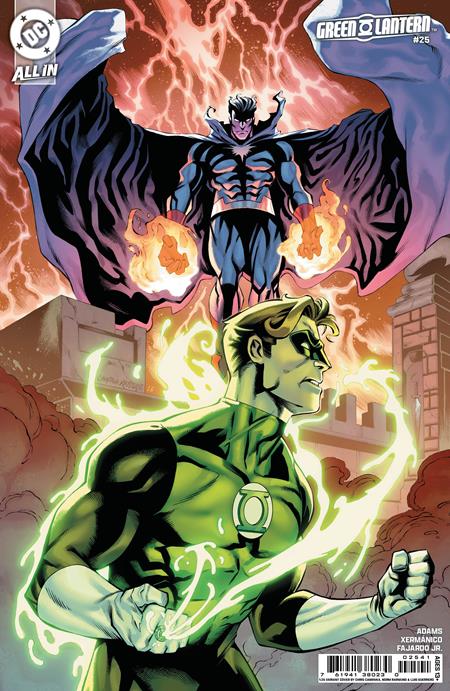 GREEN LANTERN (2023) #25 CVR G INC 1:25 CHRIS CAMPANA CARD STOCK VAR