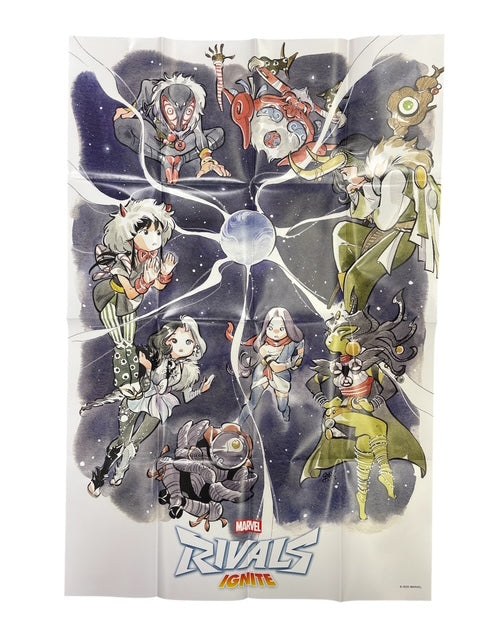 MARVEL RIVALS IGNITE - IN COLOR (2025) #1 FOLDED PROMO POSTER
