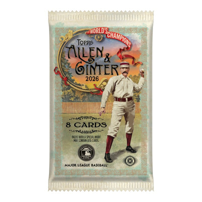 2026 TOPPS ALLEN & GINTER BASEBALL MLB HOBBY PACK