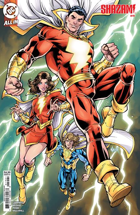 SHAZAM (2023) #19 CVR B TODD NAUCK CARD STOCK VAR