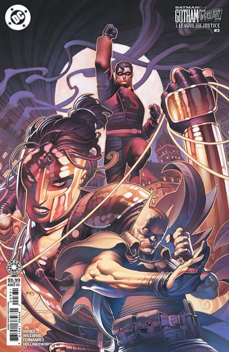 BATMAN GOTHAM BY GASLIGHT A LEAGUE FOR JUSTICE (2025) #3 CVR C CHRIS STEVENS CARD STOCK VAR