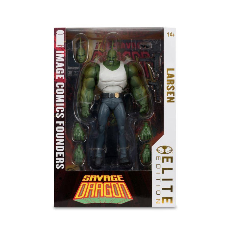 SAVAGE DRAGON THE DRAGON 7" ELITE EDITION FIGURE AF
