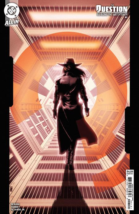 QUESTION ALL ALONG THE WATCHTOWER (2024) #1 CVR B JORGE FORNES CARD STOCK VAR