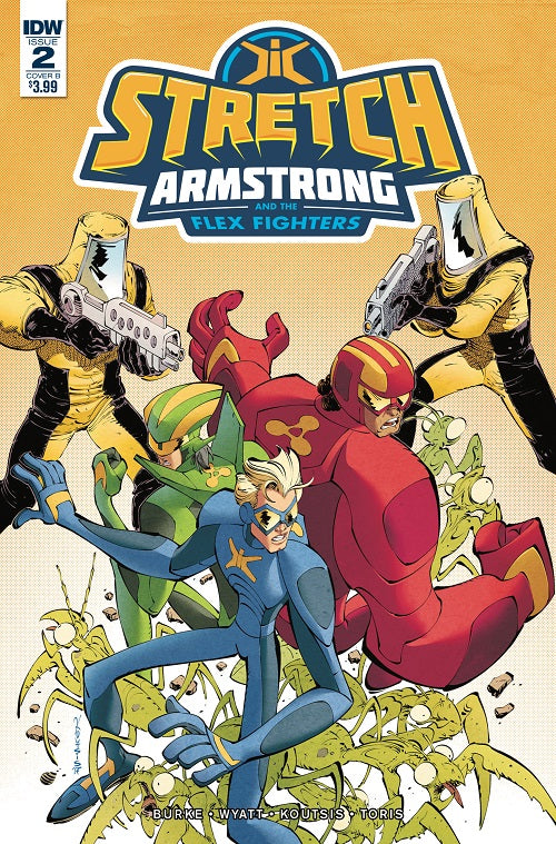STRETCH ARMSTRONG & FLEX FIGHTERS #2 CVR B KOUTSIS
