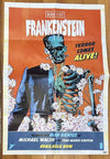 UNIVERSAL MONSTERS THE MUMMY #1 & UNIVERSAL MONSTERS FRANKENSTEIN HC DOUBLE SIDED PROMO POSTER