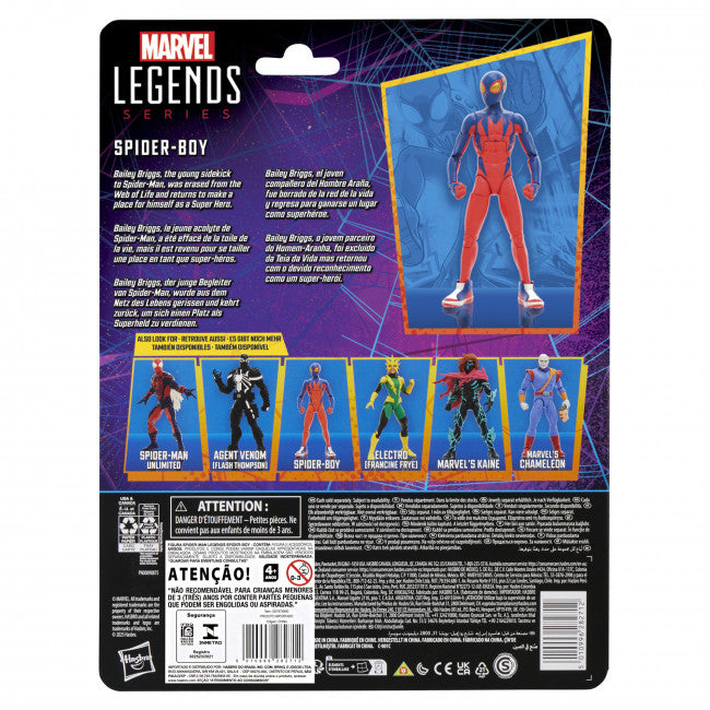 MARVEL LEGENDS SERIES SPIDER-MAN SPIDER-BOY AF