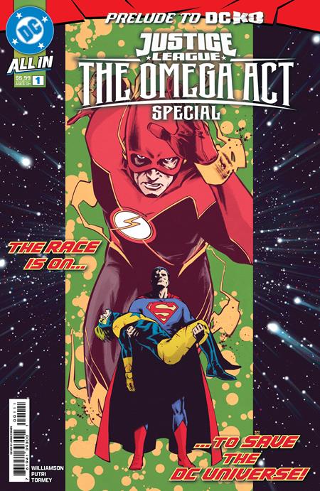 JUSTICE LEAGUE THE OMEGA ACT SPECIAL (2025) #1 (ONE SHOT) CVR A JORGE FORNES (DC K.O.)