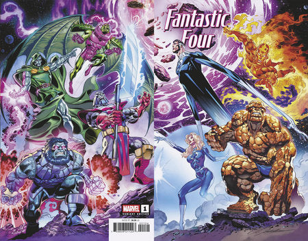 FANTASTIC FOUR (2025) #1 25 COPY INCV CLAUDIO CASTELLINI WRAPAROUND VAR