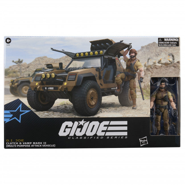 GI JOE CLASSIFIED SERIES #222 CLUTCH AND VAMP MARK II AF