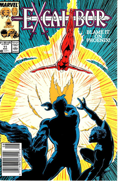 EXCALIBUR (1988) #11 NEWSSTAND EDITION