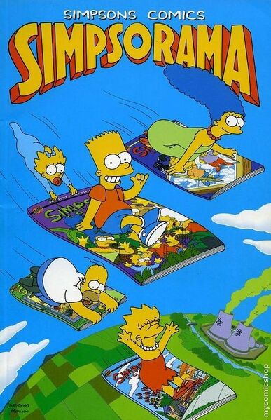 SIMPSONS COMICS SIMP-SO-RAMA TP (1996) - FIRST PRINTING