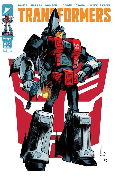 TRANSFORMERS (2023) #22 2ND PTG CVR B JASON HOWARD AUTOBOT VAR