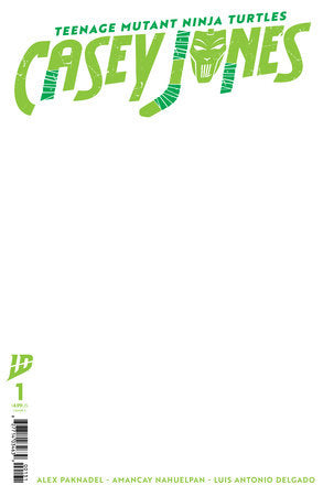 TEENAGE MUTANT NINJA TURTLES CASEY JONES (2025) #1 CVR C SKETCH VAR