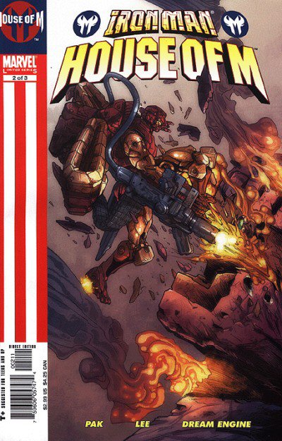 IRON MAN HOUSE OF M #2