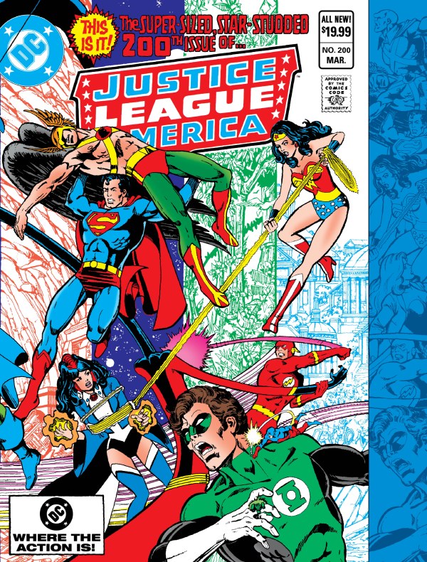 JUSTICE LEAGUE OF AMERICA (1960) #200 FACSIMILE EDITION (2026) CVR C GEORGE PEREZ FOIL VAR