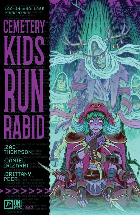 CEMETERY KIDS RUN RABID (2025) #3 CVR A DANIEL IRIZARRI