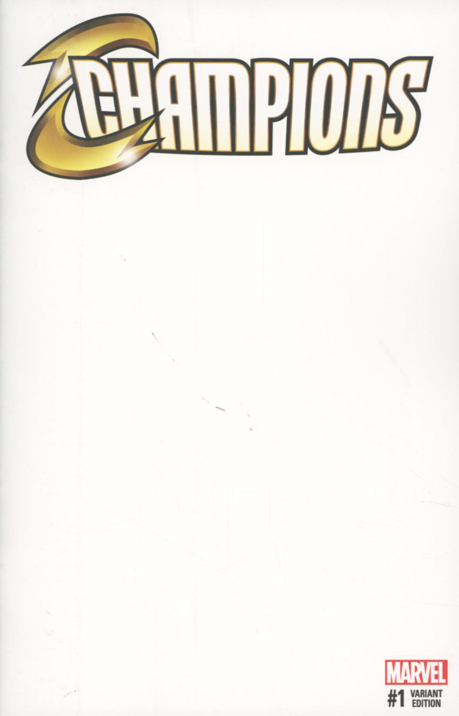 CHAMPIONS VOL 2 (2016) #1 BLANK VAR